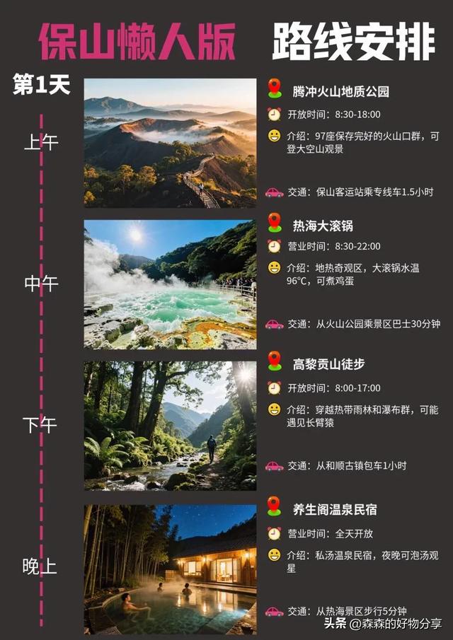 保山3日游保姆级攻略