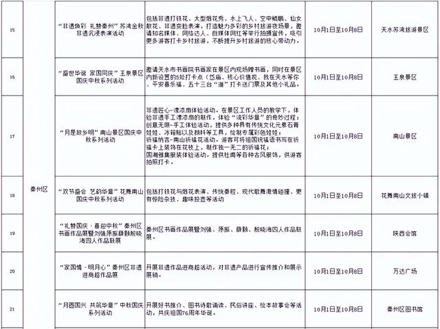 千山万水 “金秋”相逢在天水——天水市2025年中秋、国庆假期重点文化旅游宣传活动一览