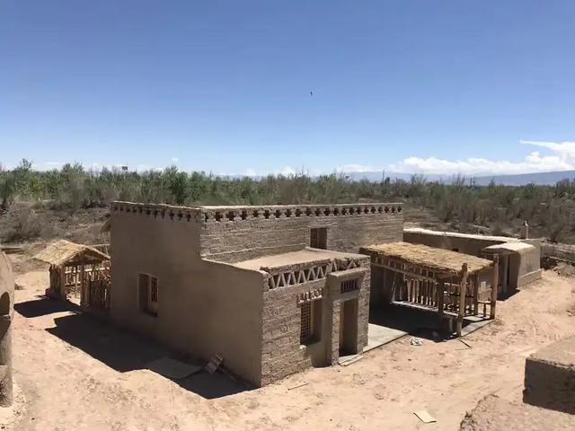 甘肃武威的沙漠公园