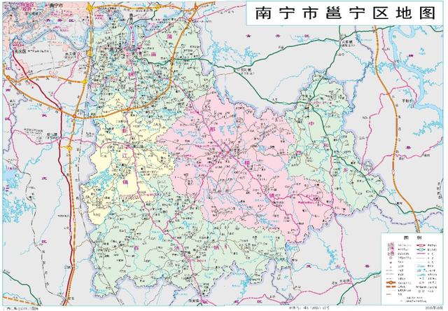 广西邕宁区历史沿革及行政区划