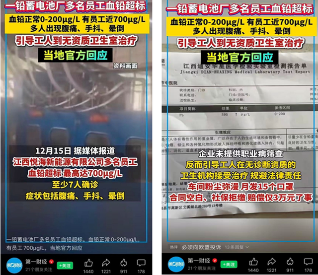 员工血铅超标：职业病预防与认定为何难上难？