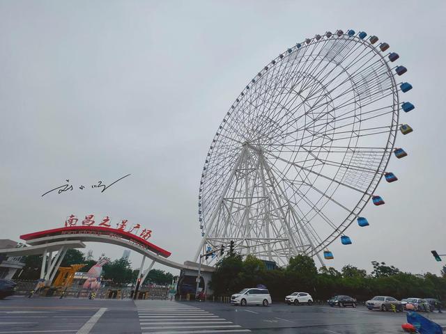 江西南昌藏着“中国最大摩天轮”，全球第三高，好多游客不知道？