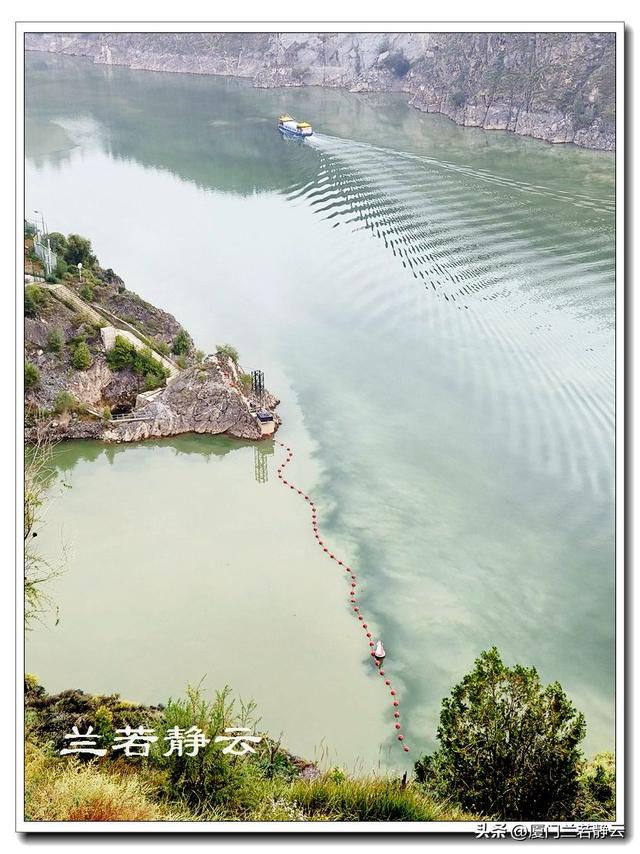 甘肃永靖：天然的“鸳鸯火锅”奇观 - 黄洮交汇处