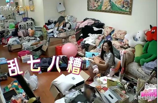真不敢相信这是一个明星的家，怪不得前男友在她没工作时选择分手