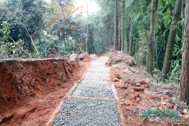 崃户外丨邛崃这条用原木碎石铺成的徒步线，藏着南丝路的秘密
