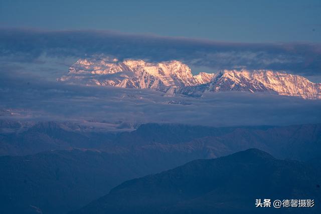 尼泊尔摄影之旅（13）——博克拉观喜马拉雅山日出