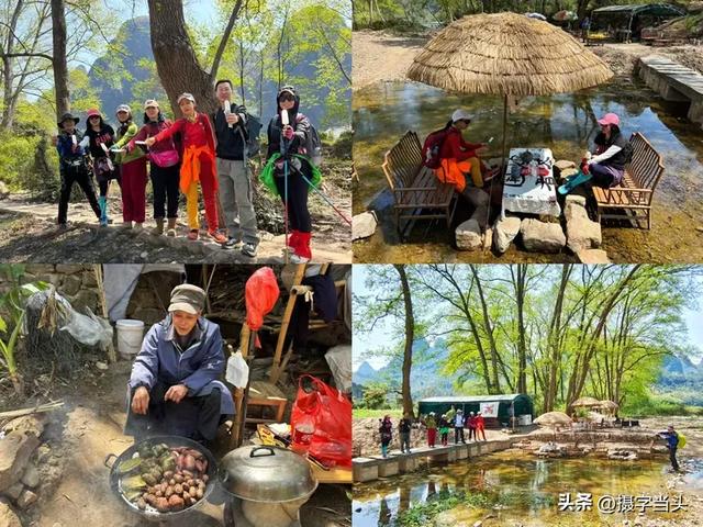 徒步漓江精华段——阳堤大桥头-兴坪古镇