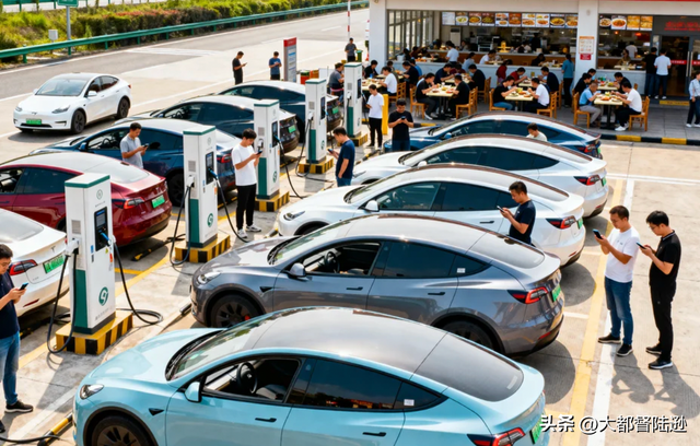 十一长假高速堵车 电车充电怎么办