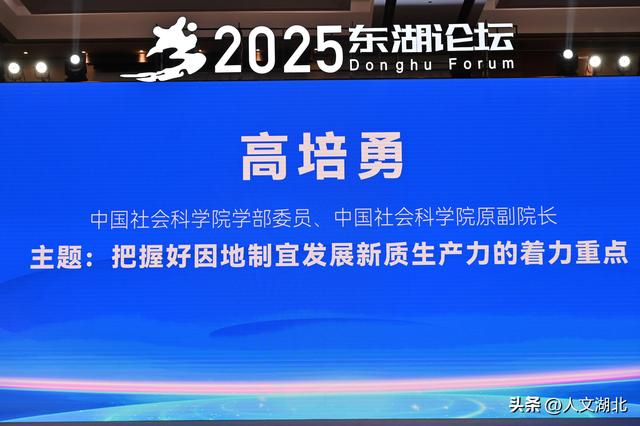 汇科聚智 共筑支点 2025东湖论坛在武汉光谷开幕