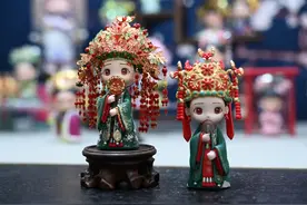 沈阳女孩用非遗技艺改造“国风娃娃”雍容端庄显华贵 个个都是“私订版”图片