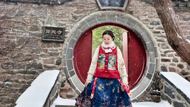 超出片，雪中的蓬莱阁自带浪漫滤镜！