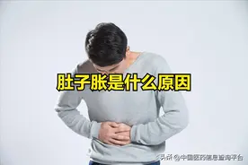 肚子胀是什么原因图片