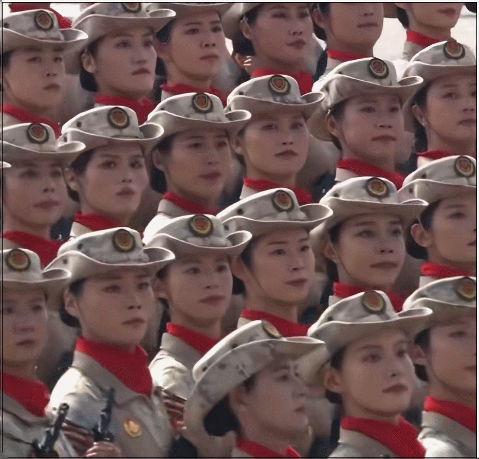 女民兵李思颖阅兵回家后仅半天，又有一个新身份：河北工大研究生