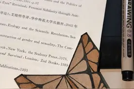 废物利用小知识：纸折蝴蝶书签图片