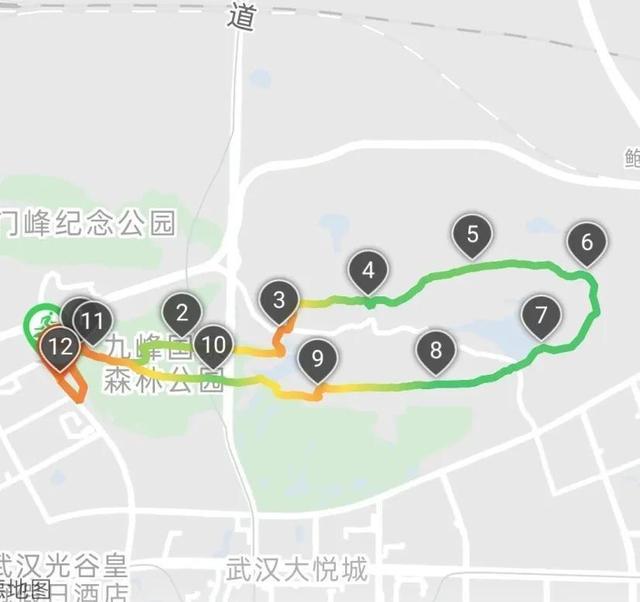 光谷8条私藏跑步路线	，资深跑友力荐，每条都有独特魅力