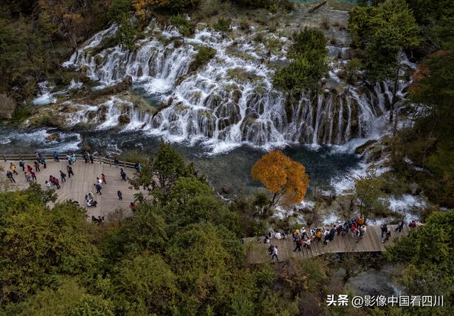 四川阿坝：金秋九寨美如画