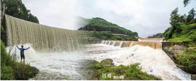 【川南F4】隆昌金鹅江冲破云顶山的白水滩峡口风光