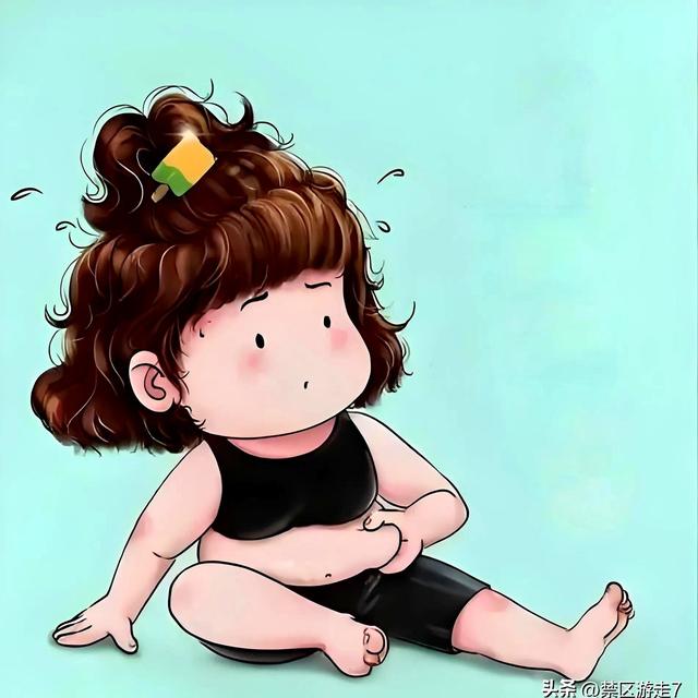 经常健身和不健身体型的差别有多大？