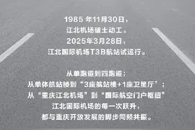 大机场 大枢纽 大开放 | 重庆江北国际机场生长记图片