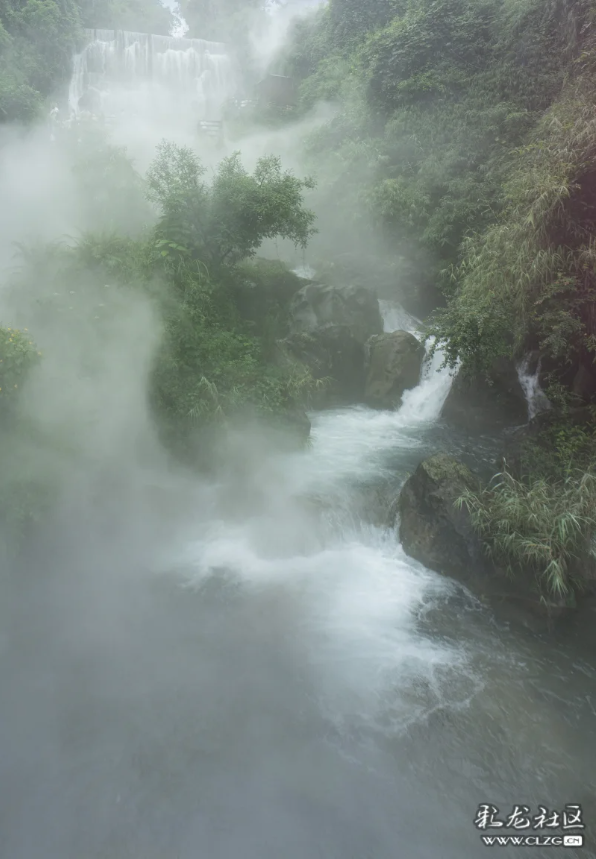 在尼珠河与山水私语。
