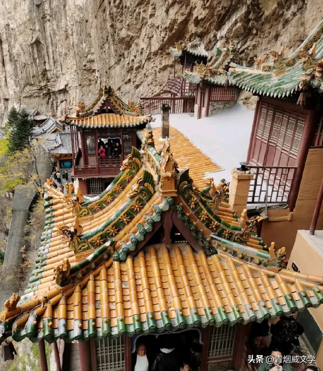 悬空寺，北岳恒山第一景
