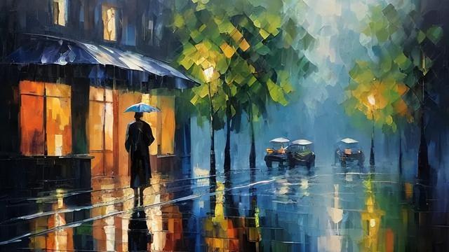 杨俊蕾：台风前，夜见友人