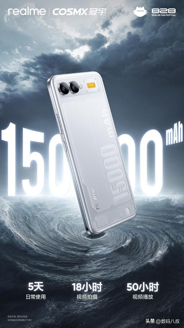 真我15000mAh手机正式发布，真开卖，你会买吗？