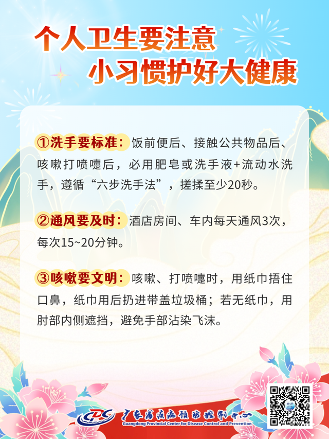 国庆出行健康防护攻略