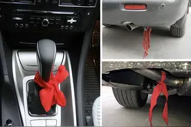 路上看到有车挂“红绳”，要尽量避让，为什么呢？老司机告诉你图片