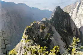 90年前西岳华山旧照：山上道士都是真道士，云台峰上见不到游客图片