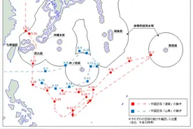 辽宁舰出航时间创纪录，双航母疑似在日本家门口对抗演练图片