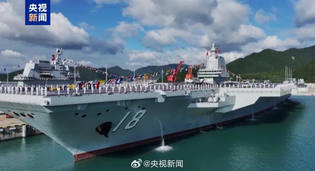 央视官宣中国003型航母“福建”舰正式入列，这3点国人必须要知道