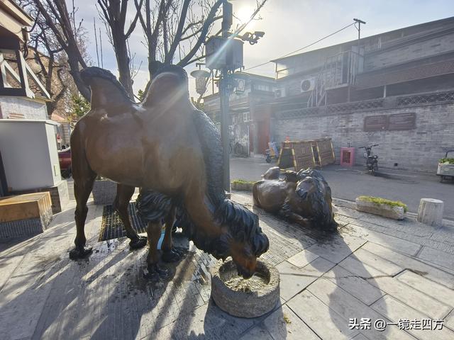 被称为“驼铃古道新街”的北京模式口历史文化街区