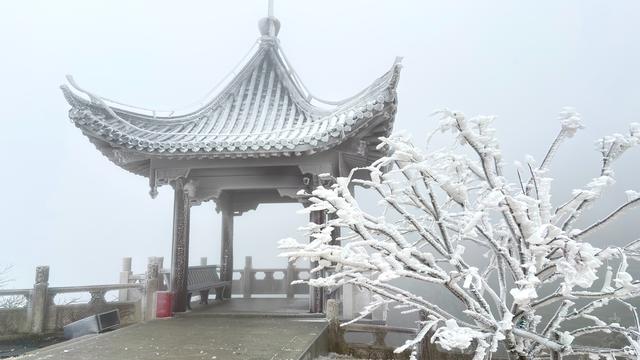 南昌初雪上线！湾里雾凇美成仙境，这份江南冰雪浪漫太惊喜了