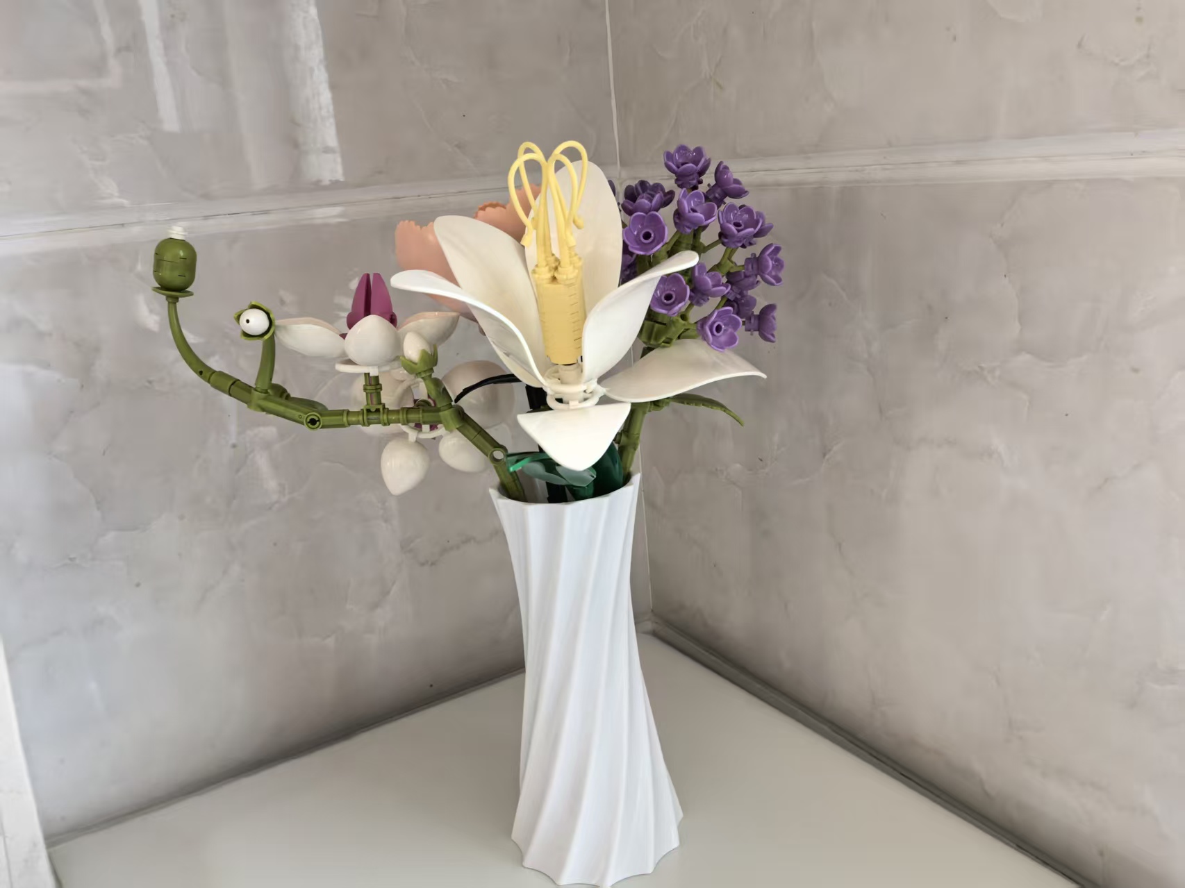 沃马积木永生花,全家参与永不凋谢!