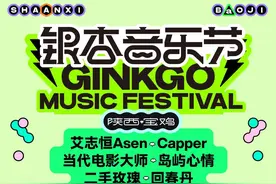 全阵容公布·3月26日全平台预售开启丨2025陕西·宝鸡银杏音乐节图片