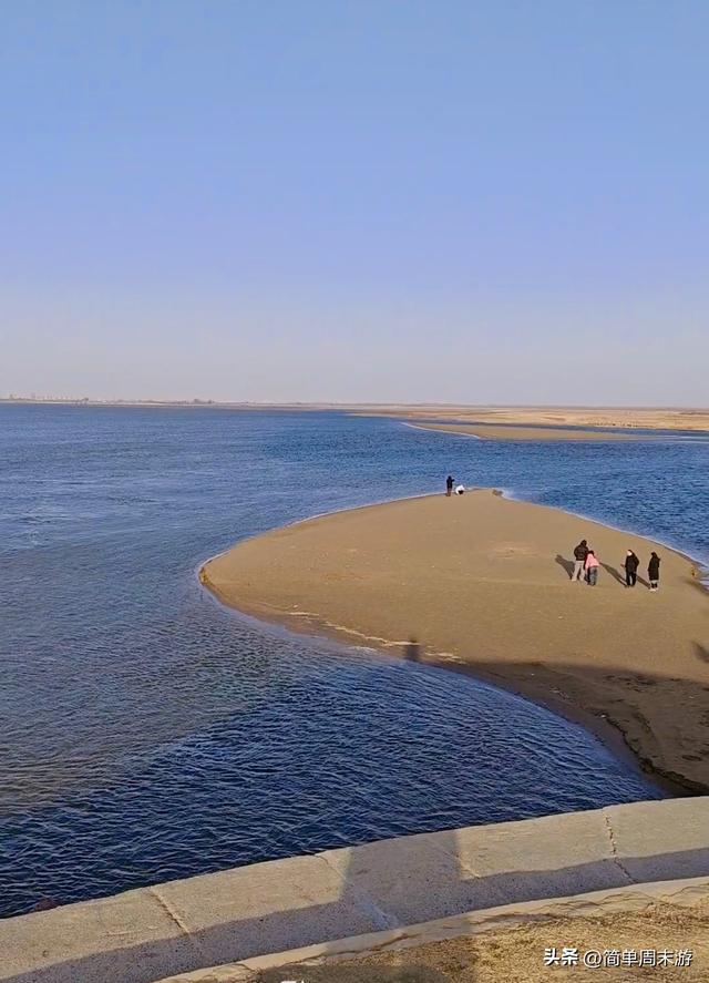 2）巩义河洛汇流处，一眼撞见的两大震撼