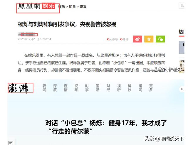 不顾央视警告顶风作案，与刘涛传绯闻的杨烁，如今下场怪不得别人