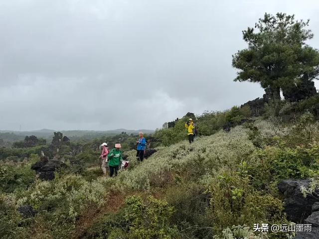 徒步石林蓑衣山、赏水上石林，遇降雨淅淅沥沥，收获特别的体验