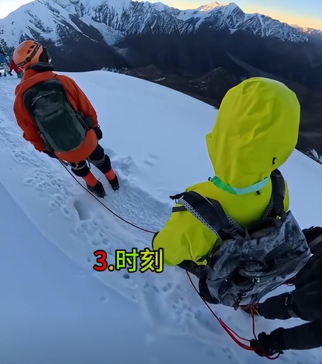 驴友雪山坠崖身亡，遇难画面曝光，身份被扒太可惜，网友却不同情