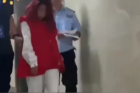 网红娟子调侃918后续：账号被全网封禁，疑似被警方带走画面曝光图片