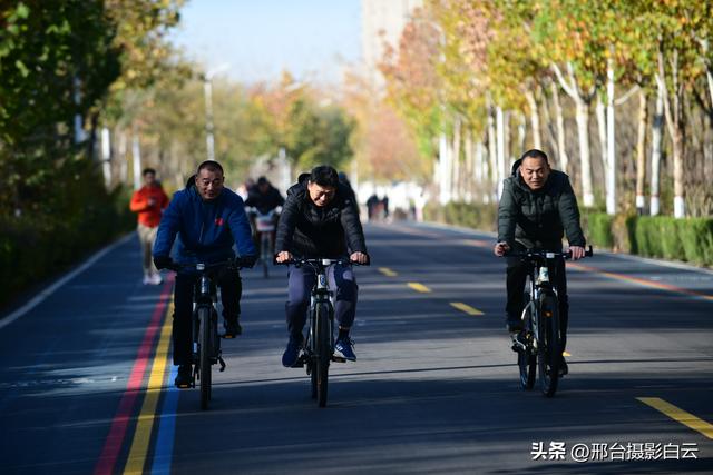 信都区总工会：七里河绿道上的骑行狂欢