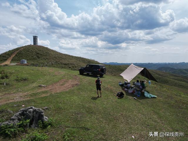 环城贵阳花溪苗王坡越野大环线之青岩段达夯翁拢“冈仁波齐”风景