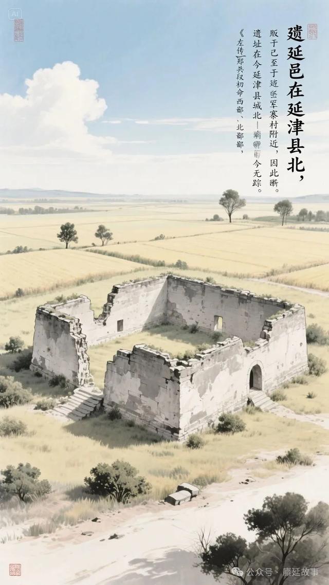明代延津十六景之AI复原图