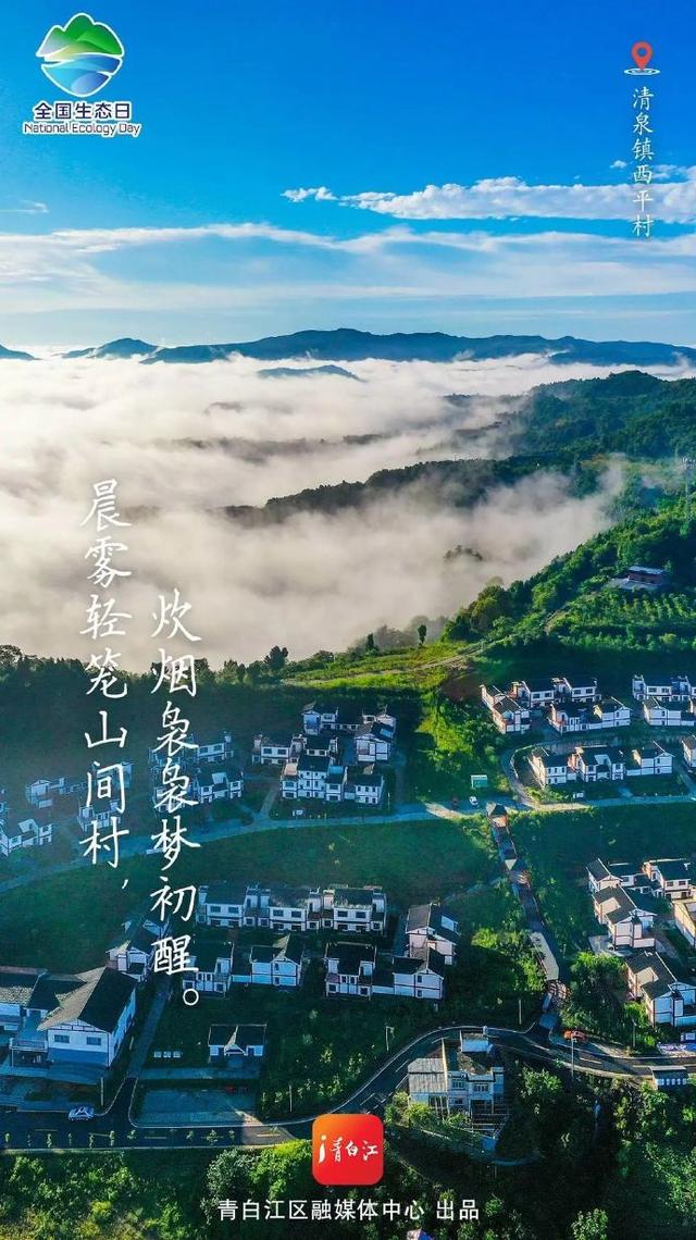 全国生态日 ，成都青白江邀你一起“森”呼吸~