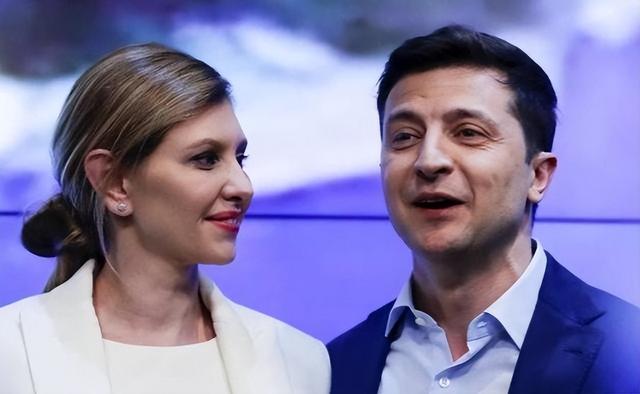 泽连斯基的妻子有多美？登美时尚杂志封面，两人恋爱八年儿女双全