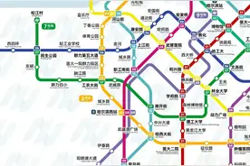 哈尔滨轨道交通2050+规划线网图，江南江北密度十分可观图片
