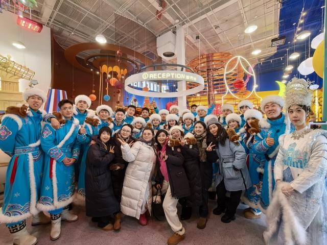 俄罗斯风情、鄂伦春文化场景……龙江交投冰雪大世界俄罗斯商品体验馆开馆