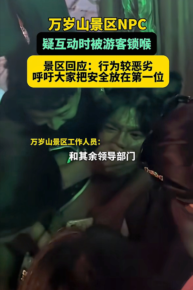 河南景区上演真实“武林劫案”？演员遭锁喉哄抢，对此你怎么看