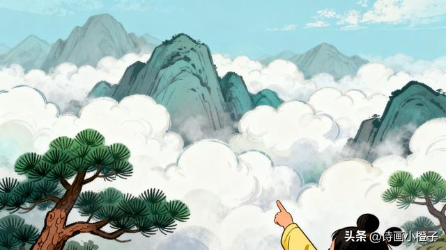 寻隐者不遇-3-8岁儿童学习古诗-原创译文趣味故事